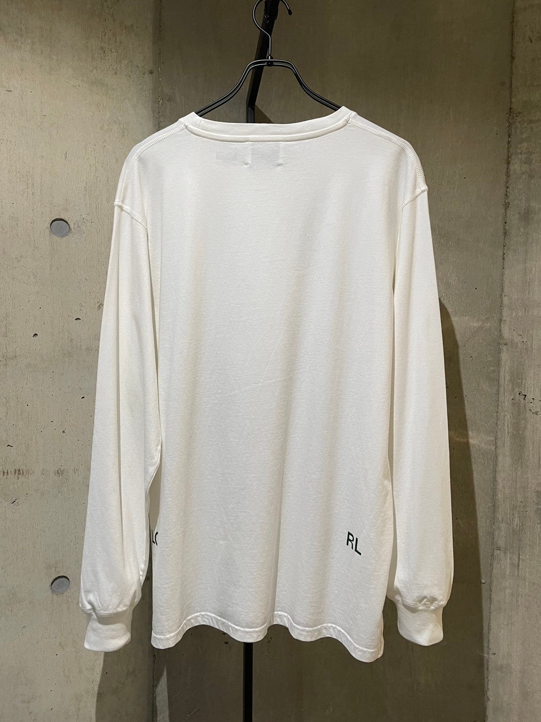 LOCAL RULE - CIRCLE LOGO LONG SLEEVE(WHITE / PURPLE)