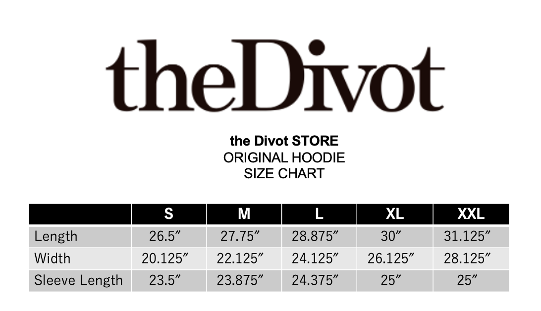 the Divot Original - HOODIE (MEN)
