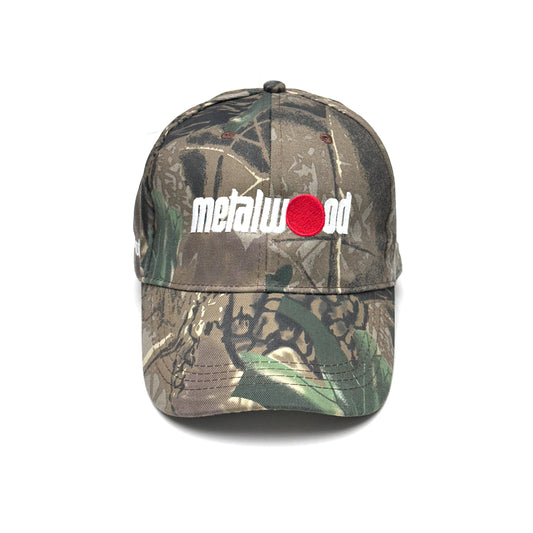 Metalwood x ANTi COUNTRY CLUB TOKYO x the Divot Real Tree Camo Cap