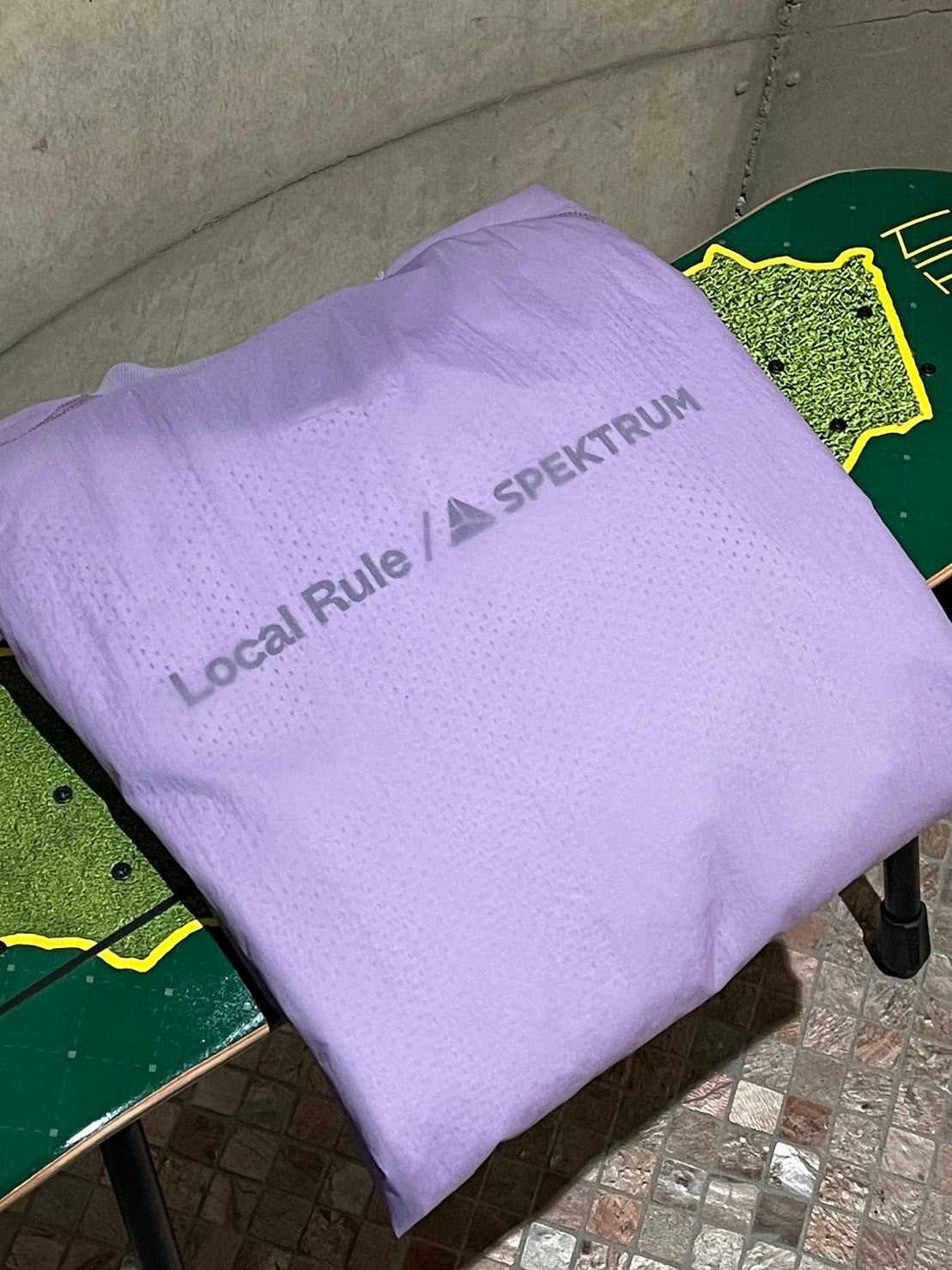 LOCAL RULE - WINDBREAKER (GREEN / PURPLE)