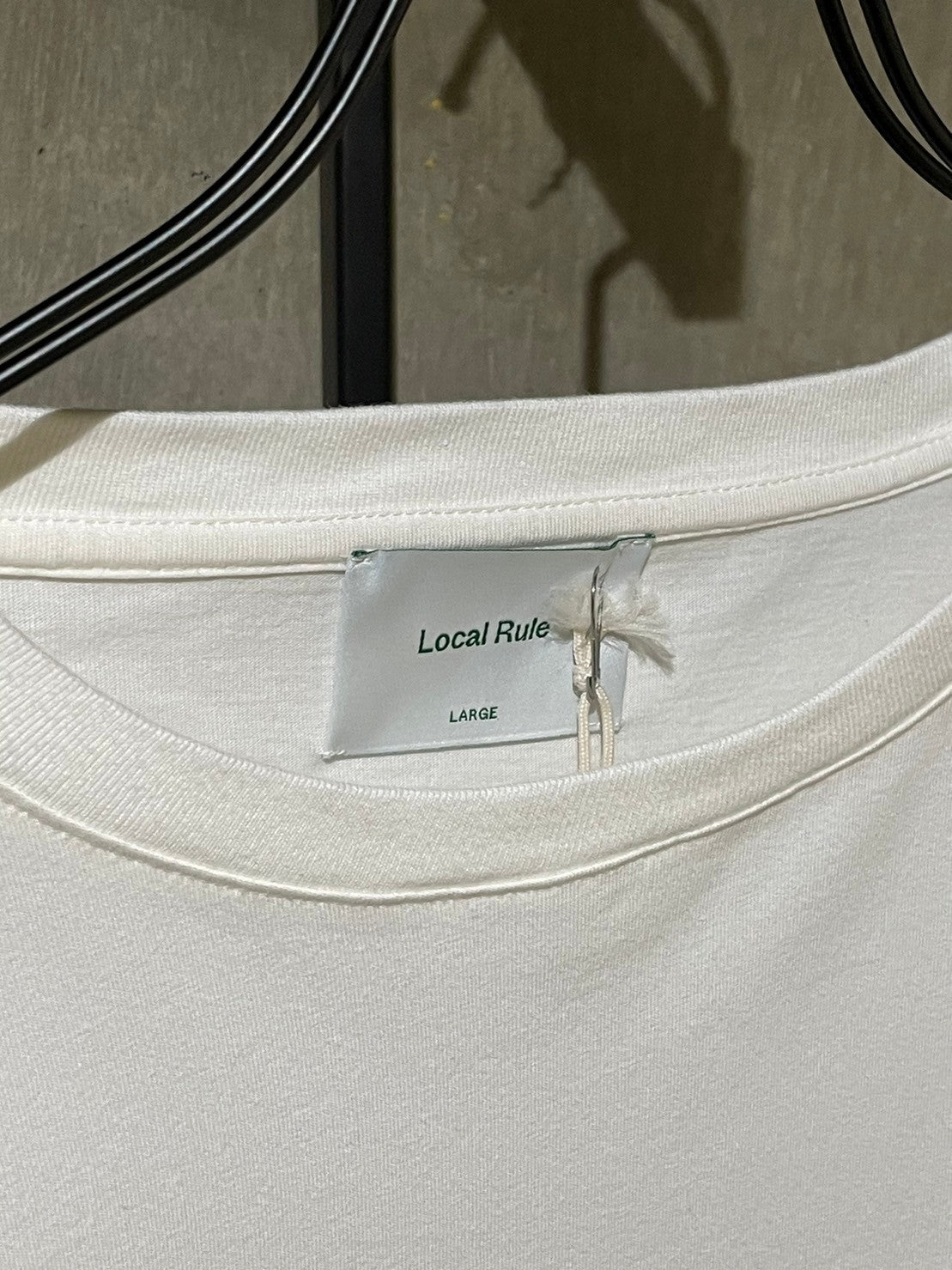 LOCAL RULE - LONG SLEEVE TEE SMALL LOGO