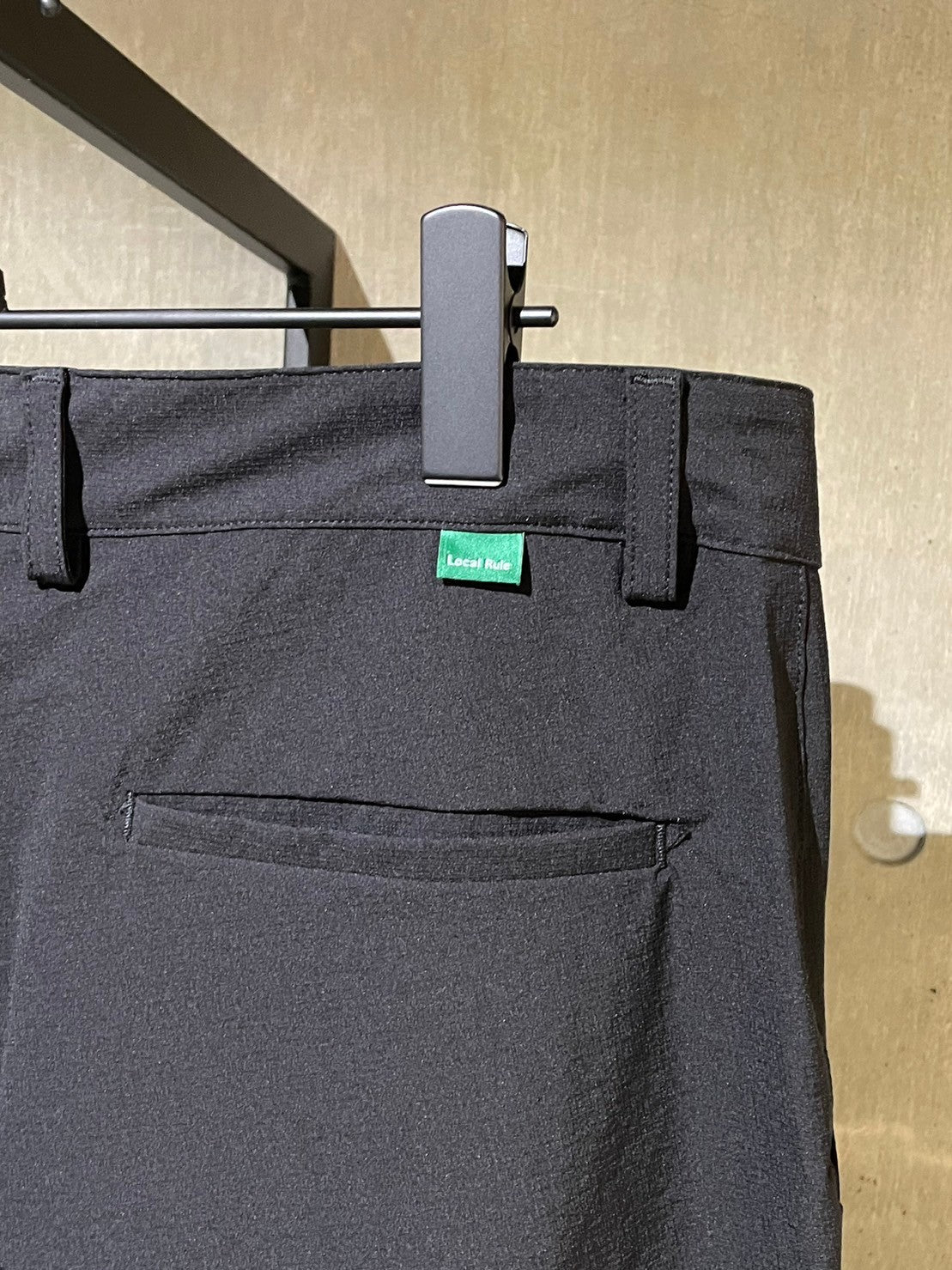 LOCAL RULE - LIGHT WEIGHT CHINO PANTS(BLACK / NAVY)