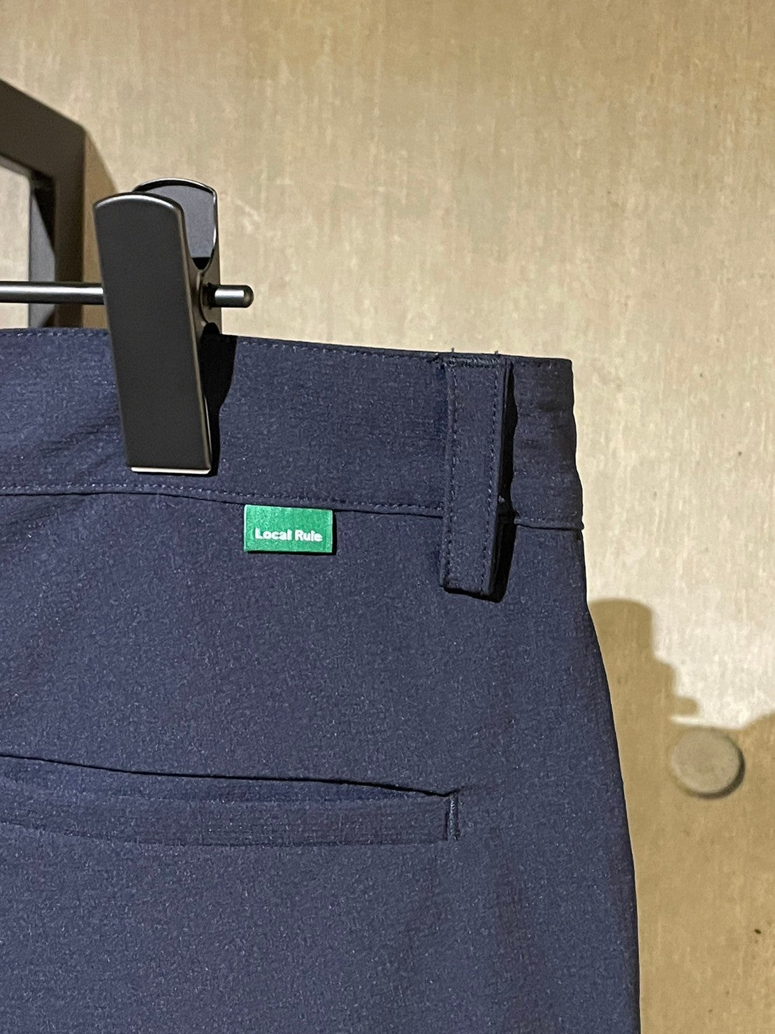 LOCAL RULE - LIGHT WEIGHT CHINO PANTS(BLACK / NAVY)