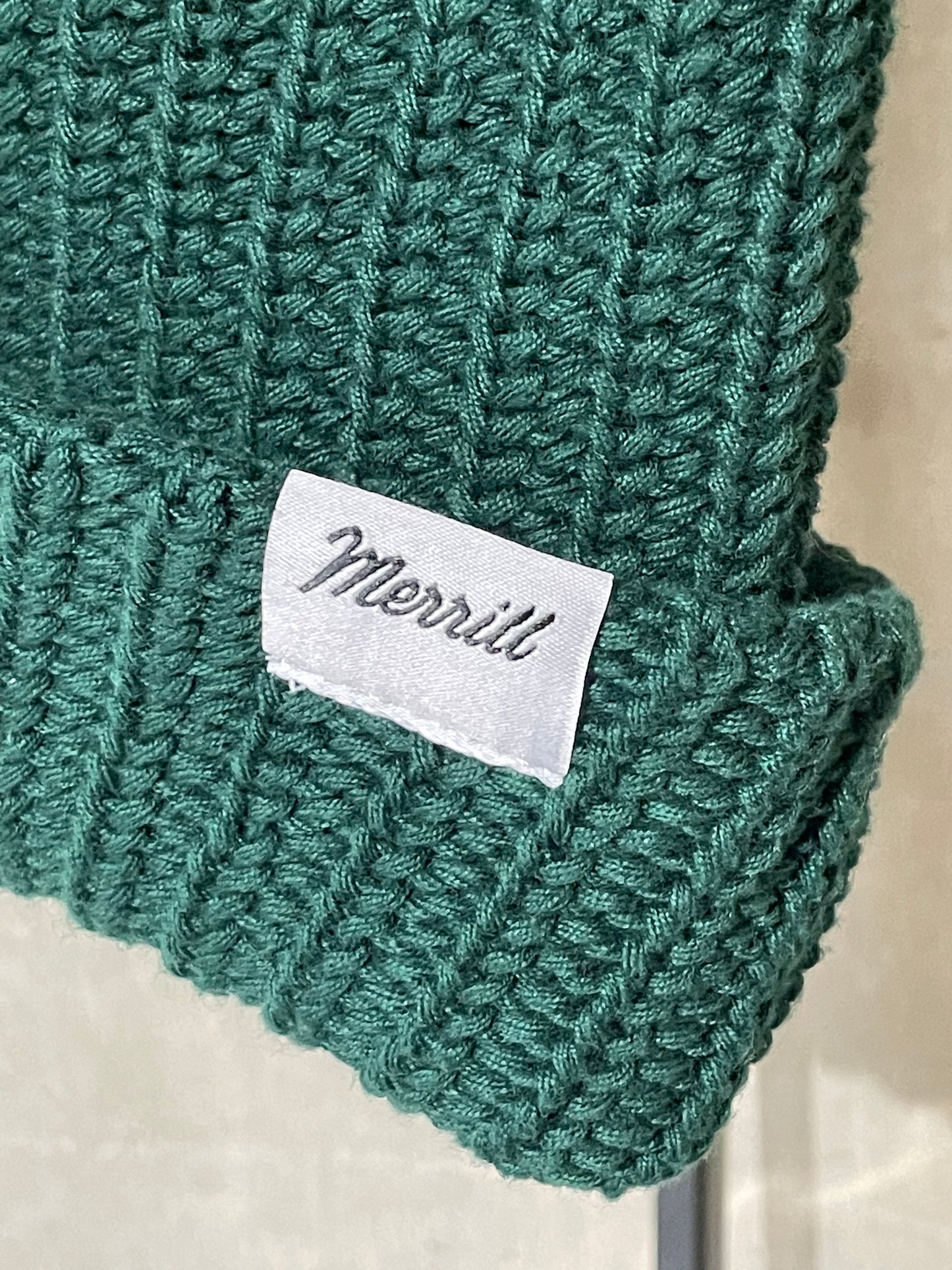 MERRILL GOLF - BEANIE (BLACK / NAVY / GREEN)
