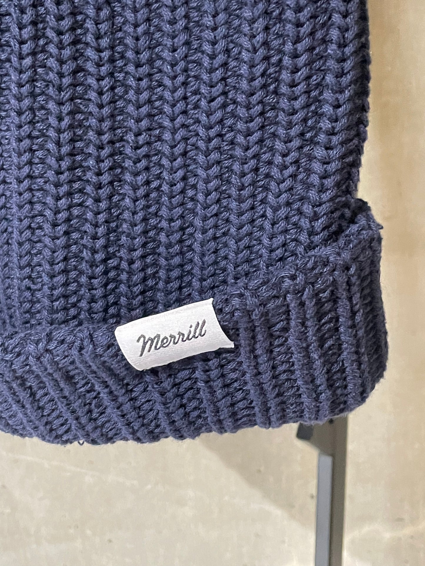 MERRILL GOLF - BEANIE (BLACK / NAVY / GREEN)