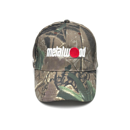 Metalwood x ANTi COUNTRY CLUB TOKYO x the Divot Real Tree Camo Cap