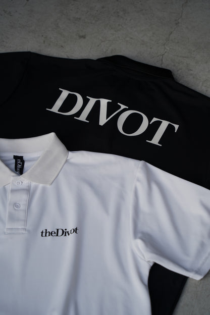 the Divot Original - POLO SHIRT (WHITE)